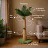 FurryLiving Coconut Tree Scratching Post with Hanging Ball Toy for Cat Cats-Toys FurryLiving Dropship