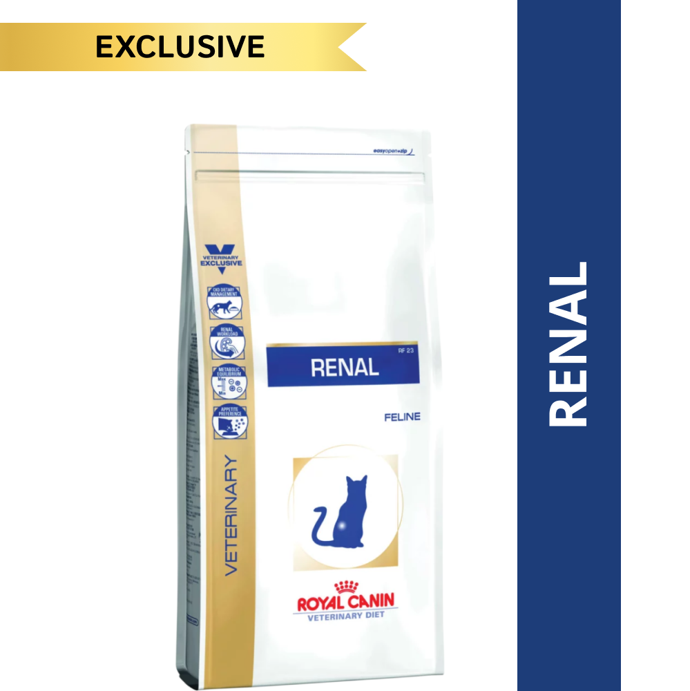 Royal Canin Veterinary Diet Renal Adult Cat Dry Food Cats- Dry food Royal Canin V-Diet 2kg
