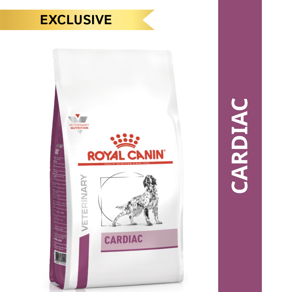 Royal Canin Veterinary Diet Cardiac Dog Dry Food (2kg) and Vetina Cardio Support Tablet for Dogs and Cats (pack of 30 tablets) Both-Pharmacy Exclusive Combo