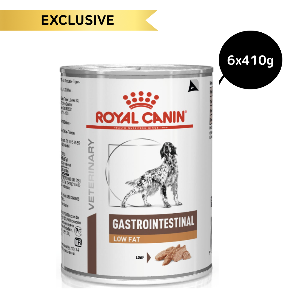 Royal Canin Intestinal Low Fat Loaf Canned Wet Dog Food