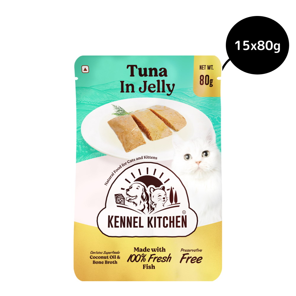 Kennel Kitchen Tuna in Jelly Kitten & Adult Cat Wet Food (All Life Stage)