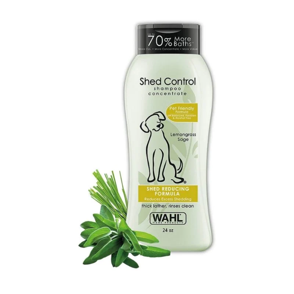 Wahl Shed Control Shampoo for Dogs (Lemongrass & Sage) Dogs-Grooming Supplies Wahl 700mL