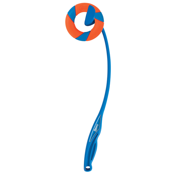 Chuckit! Ring Chaser Launcher for Dogs (Orange/Blue)