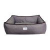 House of Furry 100% Cotton Bolster Pet Bed Dinzo for Dogs and Cats (Multicolor)
