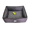 House of Furry 100% Cotton Bolster Pet Bed Dinzo for Dogs and Cats (Multicolor)