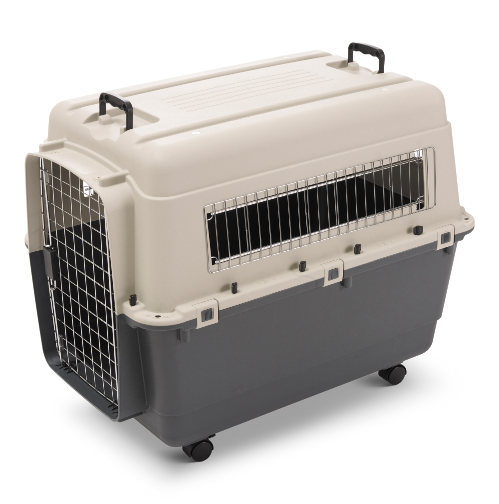 Savic Andes 5 Carrier for Dogs and Cats (Ivory) Both-Bedding, Mats & Travel Supplies Savic Dropship 32x22x23in