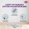 Trixie Junior Knotted Ball Rope Toy with Loops for Dogs