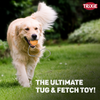 Trixie Ball on a Strap Toy for Dogs (Orange) Dogs-Toys Trixie