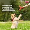 Trixie Triplex Bungee Boomerang Chew Toy for Dogs (Orange) Dogs-Toys Trixie