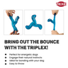 Trixie Triplex Bungee Boomerang Chew Toy for Dogs (Blue) Dogs-Toys Trixie