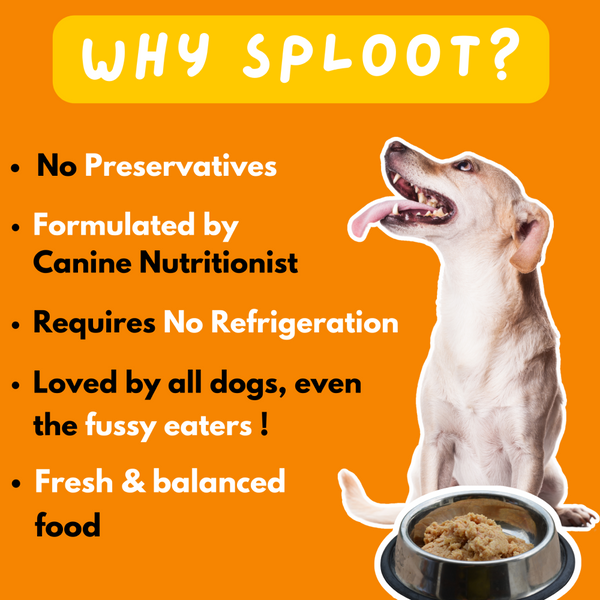 Sploot Meals Mix Recipe Dog Wet Food