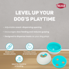 Trixie Plastic Snack Ball Toy for Dogs (Grey) Dogs-Toys Trixie