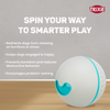 Trixie Plastic Snack Ball Toy for Dogs (Grey) Dogs-Toys Trixie