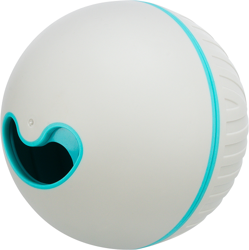 Trixie Plastic Snack Ball Toy for Dogs (Grey)