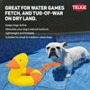 Trixie Aqua Duck on a Rope Toy for Dogs (Yellow) Dogs-Toys Trixie