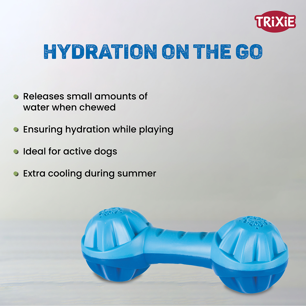 Trixie Cooling Dumbell Chew Toy for Dogs Dogs-Toys Trixie