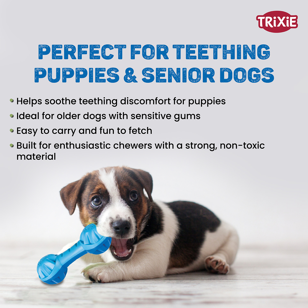 Trixie Cooling Dumbell Chew Toy for Dogs Dogs-Toys Trixie