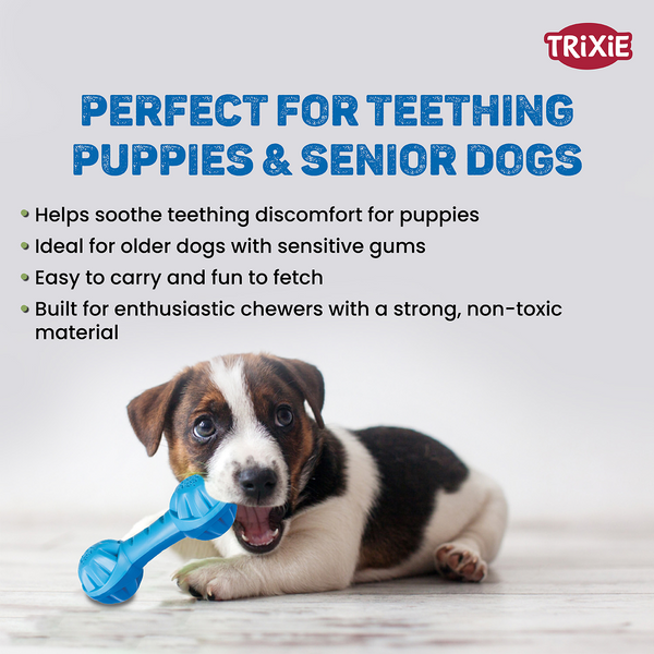 Trixie Cooling Dumbell Chew Toy for Dogs