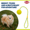 Trixie Wavy Ball on a Rope Toy for Dogs (Orange) Dogs-Toys Trixie