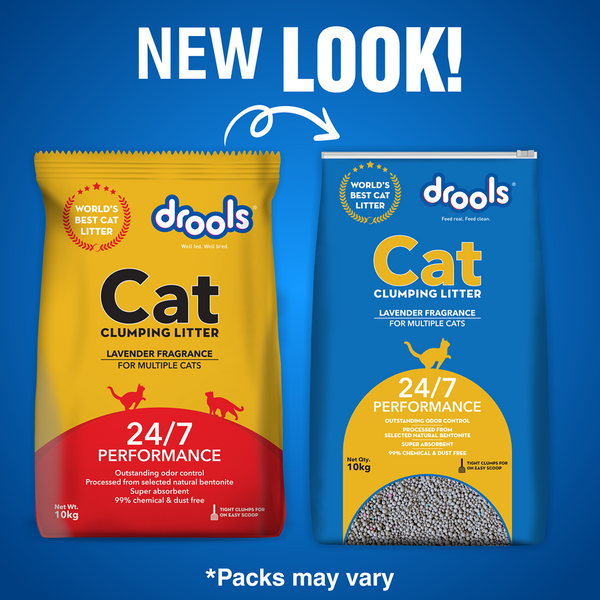 Drools Lavender Scented Clumping Cat Litter
