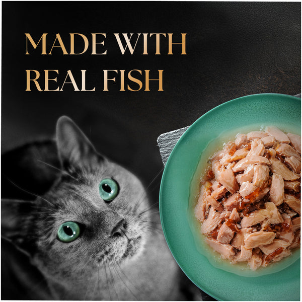 Sheba Maguro & Bream Fish Mix Premium Cat Wet Food