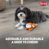 Trixie Deer Plush Toy for Dogs (Brown) Dogs-Toys Trixie
