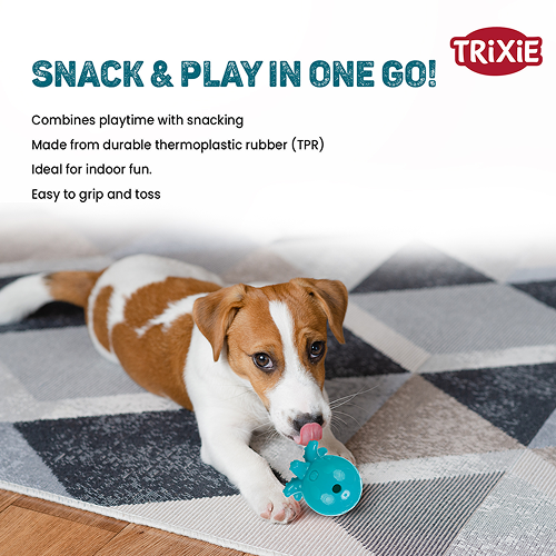 Trixie Snack Octopus Interactive Chew Toy for Dogs (Blue) Dogs-Toys Trixie