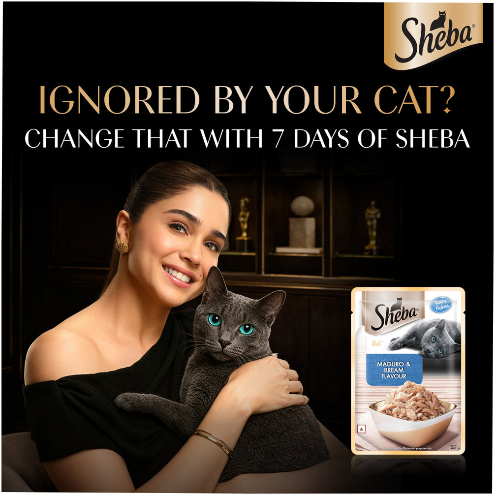 Sheba Maguro & Bream Fish Mix Premium Cat Wet Food