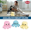 Trixie Reversible Octopus Plush Toy for Dogs (Yellow) Dogs-Toys Trixie