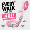 Talking Dog Club Checkmate Leash and Collar Combo (Pink) Dogs-Collar, Leashes, harnesses Talking Dog Club Dropship