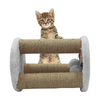 Furrlovers Natural Sisal & Scratching Post with Hanging Balls Playing Activity Tree for Cats (Grey) Cats-Toys Furrlovers Dropship