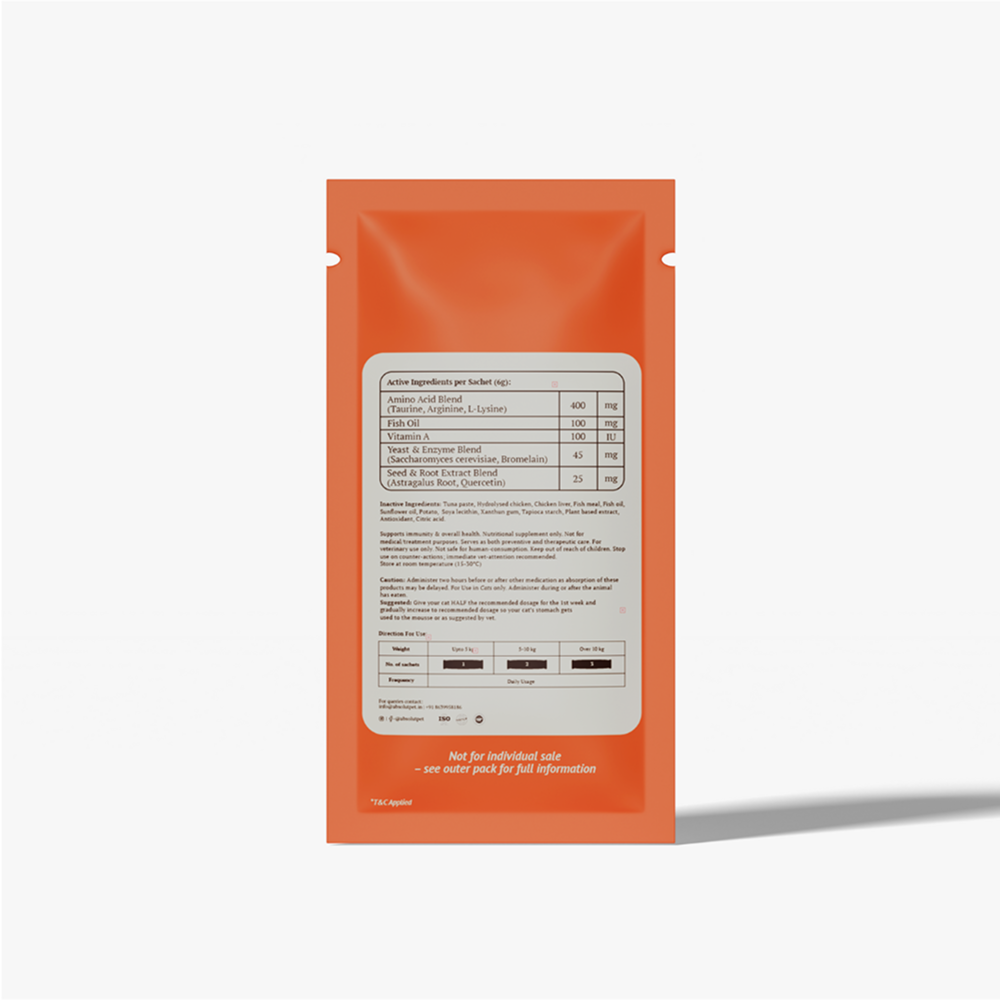 Absolut Pet Immunity Mousse Cat Supplement