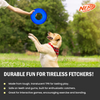 Nerf Dog Translucent Tire Flyer TPR Toy for Dogs (Blue)