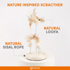 Barkbutler x Fofos Interactive Natural Wobbler Teaser Toy for Cats Cats-Toys Barkbutler
