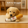 Talking Dog Club XL No Smoke Cigarette Plush Toy for Dogs (White) Dogs-Toys Talking Dog Club Dropship