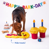 For The Love Of Dog Pink Birthday Snuffle Pupcake Toy for Dogs Dogs-Toys For The Love Of Dog Dropship