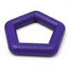 Talking Dog Club Sturdy Hexagon Floater Chew Toy for Dogs (Purple) Dogs-Toys Talking Dog Club Dropship