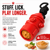 Talking Dog Club Sturdy Fire Hydrant Rubber & Rope Toy for Dogs (Red) Dogs-Toys Talking Dog Club Dropship