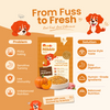Nootie Nibblr Fresh Wholesome Ready to Eat Meal Daily Chicken Liver with Pumpkin Dog Wet Food Dogs-Fresh Food Nootie