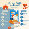 Nootie Nibblr Fresh Wholesome Ready to Eat Meal Daily Chicken Veggie And Rice Dog Wet Food Dogs-Fresh Food Nootie