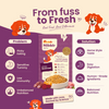 Nootie Nibblr Fresh Wholesome Ready to Eat Meal Daily Chicken Liver Beetroot & Rice Dog Wet Food Dogs-Fresh Food Nootie