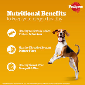 Pedigree PRO Large Breed Puppy Dry Food, Pedigree Chicken Liver Gravy Adult Dog Wet Food Combo Exclusive Combo Exclusive Combo