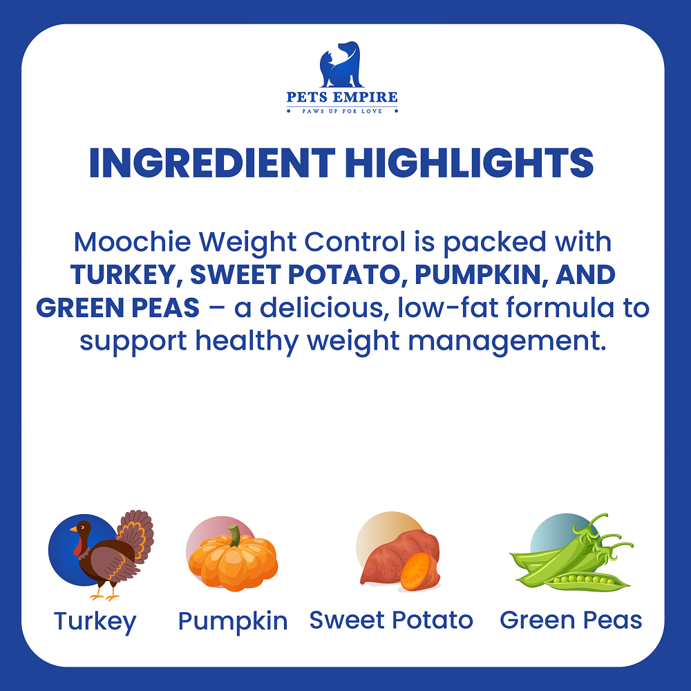 Moochie Weight Control Casserole with Turkey Gravy Adult Dog Wet Food Dogs-Wet Food Moochie