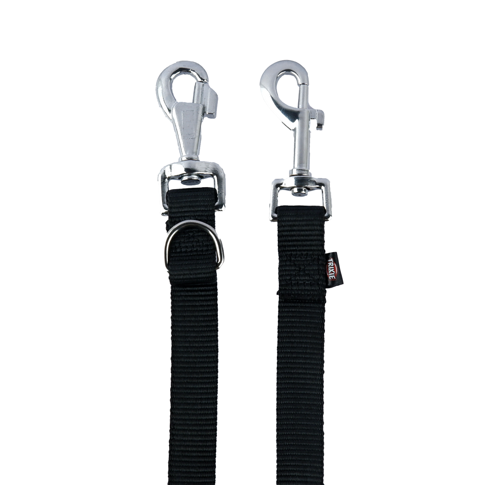 Trixie Classic 3 Stage Adjustable Leash for Dogs (Black)
