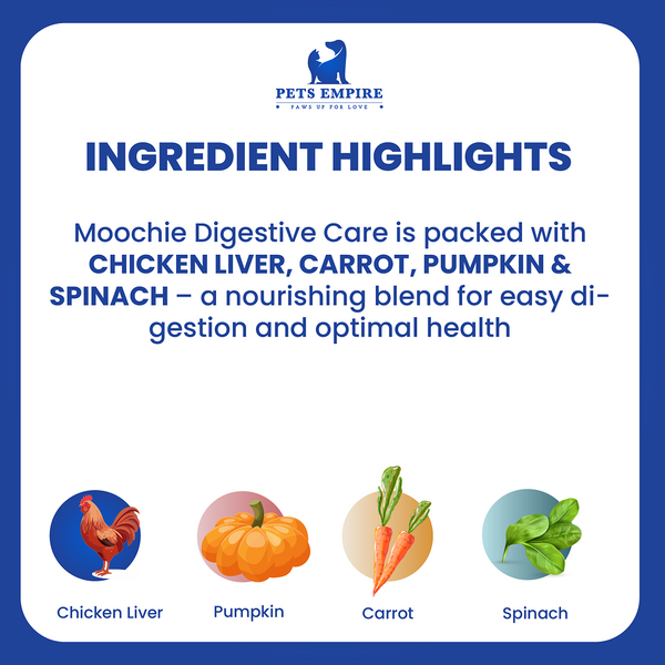 Moochie Digestive Care Casserole with Chicken Liver Gravy Adult Dog Wet Food