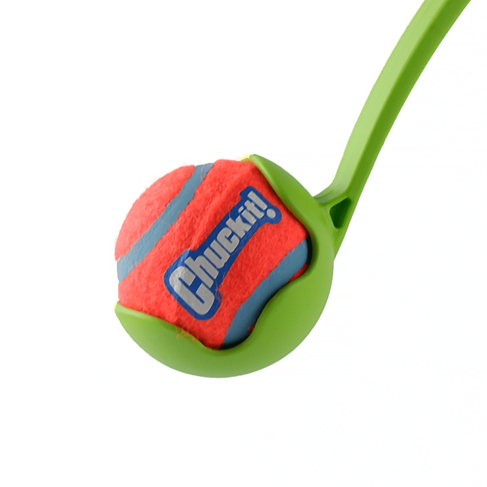 Chip Chops Chicken & Codfish Sandwich Treats & Chuckit! Sport 14 S Ball Launcher Toy Combo for Dogs Exclusive Combo Exclusive Combo