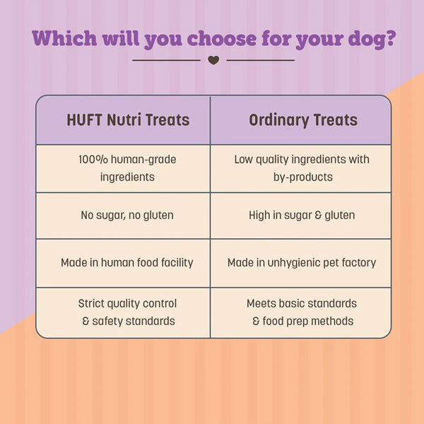 HUFT Gluten Free Nutri Chicken Liver Recipe Digestive Healthy Dog Treats