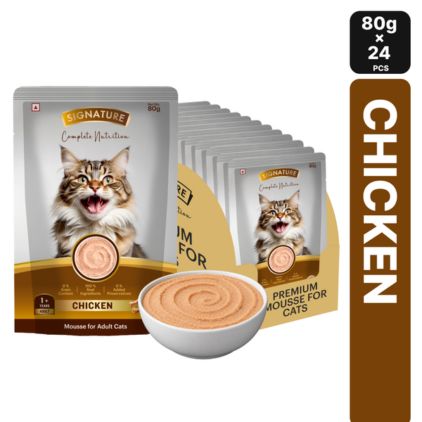 Signature Grain Zero Chicken Mousse Adult Cat Wet Food
