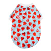 Pets Way Little Heart Tshirt for Dogs (Red) Dogs-Clothing & Accessories Pets Way Dropship