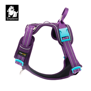 Truelove No Pull Cordura Harness for Dogs (Purple)